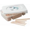 Sibel Epil Hair Pro Spatulas špachtľe na aplikáciu depilačného vosku (7410514) S/14cm M/11,5 cm L/15 cm 400 ks