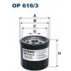 Filtron Olejový filter FILTRON OP 616/3 Filtron Olejový filter FILTRON OP 616/3