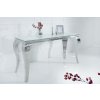 LuxD Dizajnová konzola Rococo 145cm biela / strieborná LuxD Dizajnová konzola Rococo 145cm biela / strieborná