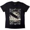 Led Zeppelin - Vintage Print LZ1 (Black) (dámske tričko) X-Large Led Zeppelin - Vintage Print LZ1 (Black) (dámske tričko) X-Large