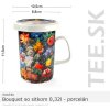 HRNČEK Bouquet so sitkom 0,32l – porcelán – darčeková krabička HRNČEK Bouquet so sitkom 0,32l – porcelán – darčeková krabička