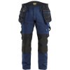 Blåkläder AB 1970 STRIKER Pracovní kalhoty pro řemeslníky ze strečového materiálu Farba: Tmavá námornická modr/cerná, Veľkosť: C148 Blåkläder AB 1970 STRIKER Pracovní kalhoty pro řemeslníky ze strečového materiálu Farba: Tmavá námornická modr/cerná, Veľkosť: C148
