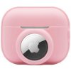 AppleKing 2v1 silikónový ochranný obal pre AirPods Pro 2 (2022) / AirTag - ružový - možnosť vrátiť tovar ZADARMO do 30tich dní AppleKing 2v1 silikónový ochranný obal pre AirPods Pro 2 (2022) / AirTag - ružový - možnosť vrátiť tovar ZADARMO do 30tich dní
