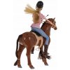 JOKO Interaktívny Chodiaci Kôň so zvukom a Džokejkou s Dlhými vlasmi a prilbou hnedý JOKO Interaktívny Chodiaci Kôň so zvukom a Džokejkou s Dlhými vlasmi a prilbou hnedý