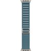 Apple 49mm Light Blue Alpine Loop - Medium - Natural Titanium Finish Apple 49mm Light Blue Alpine Loop - Medium - Natural Titanium Finish