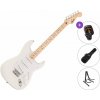 Fender Squier Sonic Stratocaster HT MN SET Arctic White Elektrická gitara Fender Squier Sonic Stratocaster HT MN SET Arctic White Elektrická gitara