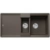 Blanco Adira Silgranitový drez, 99x49 cm, s ovládaním odtoku a príslušenstvom, InFino, kávová 527616 Blanco Adira Silgranitový drez, 99x49 cm, s ovládaním odtoku a príslušenstvom, InFino, kávová 527616