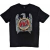 Slayer tričko Silver Eagle čierne