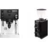 Rancilio Silvia PRO X, black + Stone Espresso Pebble, black Rancilio Silvia PRO X, black + Stone Espresso Pebble, black