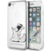 Karl Lagerfeld tvrdé priehľadné púzdro pre iPhone 7/8 Choupette Fun KLHCI8CFNRC
