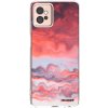 Púzdro Picasee silikónové Motorola Moto G32 - Sunset čiré