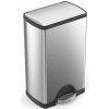 Pedálový odpadkový kôš Simplehuman - 38 l, obdĺžnikový, matná oceľ, FPP (CW1814) Pedálový odpadkový kôš Simplehuman - 38 l, obdĺžnikový, matná oceľ, FPP (CW1814)