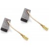 2x uhlíková kefka, 6,5 x 8 x 16 mm pre elektrické náradie 2x uhlíková kefka, 6,5 x 8 x 16 mm pre elektrické náradie