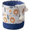 Livefy kôš na hračky / bielizeň Lion 40x35cm, modrý Livefy kôš na hračky / bielizeň Lion 40x35cm, modrý