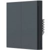 AQARA Smart Wall Switch H1 EU (With Neutral, Double Rocker) (WS-EUK04-G), Sivá - Zigbee vypínač s dvojitým relé AQARA-WS-EUK04-G-1613 AQARA Smart Wall Switch H1 EU (With Neutral, Double Rocker) (WS-EUK04-G), Sivá - Zigbee vypínač s dvojitým relé AQARA-WS-EUK04-G-1613