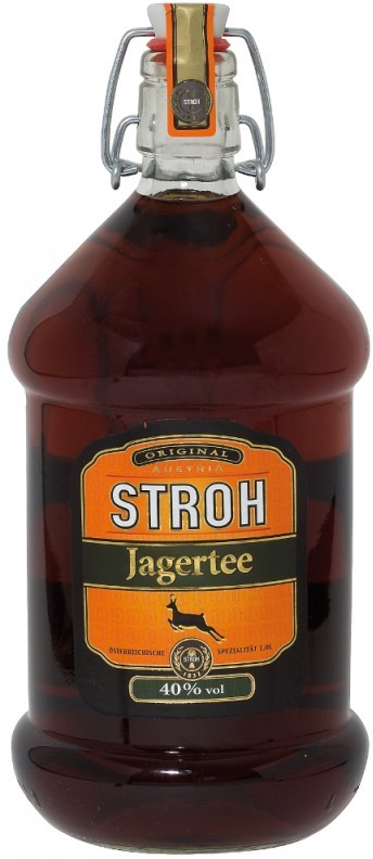 Stroh Jagertee 40% 0,5 l (čistá fľaša)