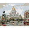 Diamondi Diamantové maľovanie KATEDRÁLA SVÄTÉHO IZAKA 40 x 50 cm bez rámu a bez vypnutia plátna