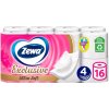Zewa Exclusive Ultra Soft 4-vrstvový toaletný papier 16 roliek Zewa Zewa Exclusive Ultra Soft 4-vrstvový toaletný papier 16 roliek Zewa