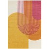 Žlto-oranžový koberec 120x170 cm Muse Orange Retro – Asiatic Carpets Žlto-oranžový koberec 120x170 cm Muse Orange Retro – Asiatic Carpets