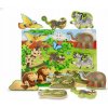 PUZZLE ZVUKOVÉ ZOO DREVENÉ PUZZLE HUDBNÁ SKLADAČKA 7 DIELOV ZVIERATÁ 2+ PUZZLE ZVUKOVÉ ZOO DREVENÉ PUZZLE HUDBNÁ SKLADAČKA 7 DIELOV ZVIERATÁ 2+