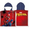Faro Tekstylia Červené pončo pre deti Spiderman Faro Tekstylia Červené pončo pre deti Spiderman