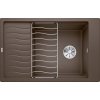 Granitový kuchynský drez BLANCO Elon XL 6 S - s odkvapávacou mriežkou Farba: káva Granitový kuchynský drez BLANCO Elon XL 6 S - s odkvapávacou mriežkou Farba: káva