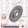 Brzdový kotúč ZIMMERMANN 100.3358.52 Brzdový kotúč ZIMMERMANN 100.3358.52