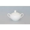Cukornička s uškami 0,30l biele Rokoko Český porcelán Dubí Cukornička s uškami 0,30l biele Rokoko Český porcelán Dubí