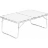 MultiGarden HTA40B Skladací kempingový stôl 60×40 cm, biely
