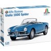 ITALERI Model Kit auto 3668 Alfa Romeo Giulia 1600 Spider 1:24