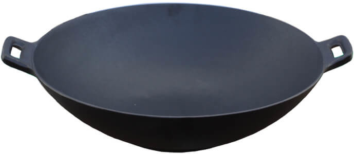 Perfect Cauldron liatinová panvica wok na grilovanie a pečenie 31 cm CHINA