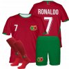 Futbalové oblečenie Ronaldo Portugalsko komplet tričko šortky 140 cm EURO 24 Futbalové oblečenie Ronaldo Portugalsko komplet tričko šortky 140 cm EURO 24