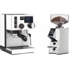 Rancilio Silvia BC PID, white + Eureka Mignon Specialita Smart, CR white Rancilio Silvia BC PID, white + Eureka Mignon Specialita Smart, CR white