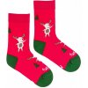 Detské ponožky Fusakle Sob trsá Veľkosť: 23 - 26, Farba: Červená Detské ponožky Fusakle Sob trsá Veľkosť: 23 - 26, Farba: Červená