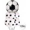 FunPlay 5860 Konfetové balóny, futbalová lopta ,33 cm, 10 ks, bielo-čierna FunPlay 5860 Konfetové balóny, futbalová lopta ,33 cm, 10 ks, bielo-čierna
