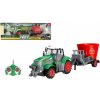 Traktor na diaľkové ovládanie so svetlom a nabíjačkou Traktor na diaľkové ovládanie so svetlom a nabíjačkou