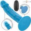 Intense Phoebe Realistic Vibrator with Suction Cup & Remote Control Blue Intense Phoebe Realistic Vibrator with Suction Cup & Remote Control Blue