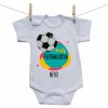 Boodyy Body s krátkym rukávom Malý futbalista s menom dieťatka 92 (18-24 mesiacov) Boodyy Body s krátkym rukávom Malý futbalista s menom dieťatka 92 (18-24 mesiacov)