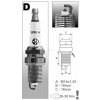 BRISK zapaľovacia sviečka DR17YP Platin (1402) BRISK DR17YP