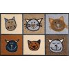 Interiérová rohožka Miau Miau 50x75 cm Rozmer: 50x75 cm Interiérová rohožka Miau Miau 50x75 cm Rozmer: 50x75 cm