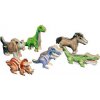 Small Foot Dřevěné 3D puzzle sada 6 ks dinosaurů Small Foot Dřevěné 3D puzzle sada 6 ks dinosaurů