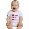 Body s potlačou New Baby MADE IN LOVE - 86 (12-18m) Body s potlačou New Baby MADE IN LOVE - 86 (12-18m)