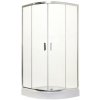 OLSEN SPA - Štvrťkruhový sprchovací kút s vaničkou BILBAO - Farba rámu zásteny - Hliník chróm, Rozmer A - 90, Rozmer B - 90, Smer zatváranie - Univerzálny Ľavé / Pravé, Výplň - Číre bezpečnostné sklo OLSEN SPA - Štvrťkruhový sprchovací kút s vaničkou BILBAO - Farba rámu zásteny - Hliník chróm, Rozmer A - 90, Rozmer B - 90, Smer zatváranie - Univerzálny Ľavé / Pravé, Výplň - Číre bezpečnostné sklo