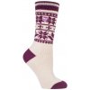 Heat Holders dámske LITE termo ponožky WHITE Fuksia