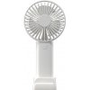 Prenosný osobný ventilátor, 1200 mAh, nabíjanie cez USB, biely LG-UF-100-white Prenosný osobný ventilátor, 1200 mAh, nabíjanie cez USB, biely LG-UF-100-white