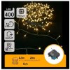 Aigostar B.V. Aigostar - LED vonkajší vianočný svetelný reťazec 400xLED/8 režimov 4xAA 20,3 m teplá biela B10303KW7 + záruka 3 roky zadarmo Aigostar B.V. Aigostar - LED vonkajší vianočný svetelný reťazec 400xLED/8 režimov 4xAA 20,3 m teplá biela B10303KW7 + záruka 3 roky zadarmo