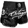 Muay Thai trenky - Octagon - Script - čierne Muay Thai trenky - Octagon - Script - čierne
