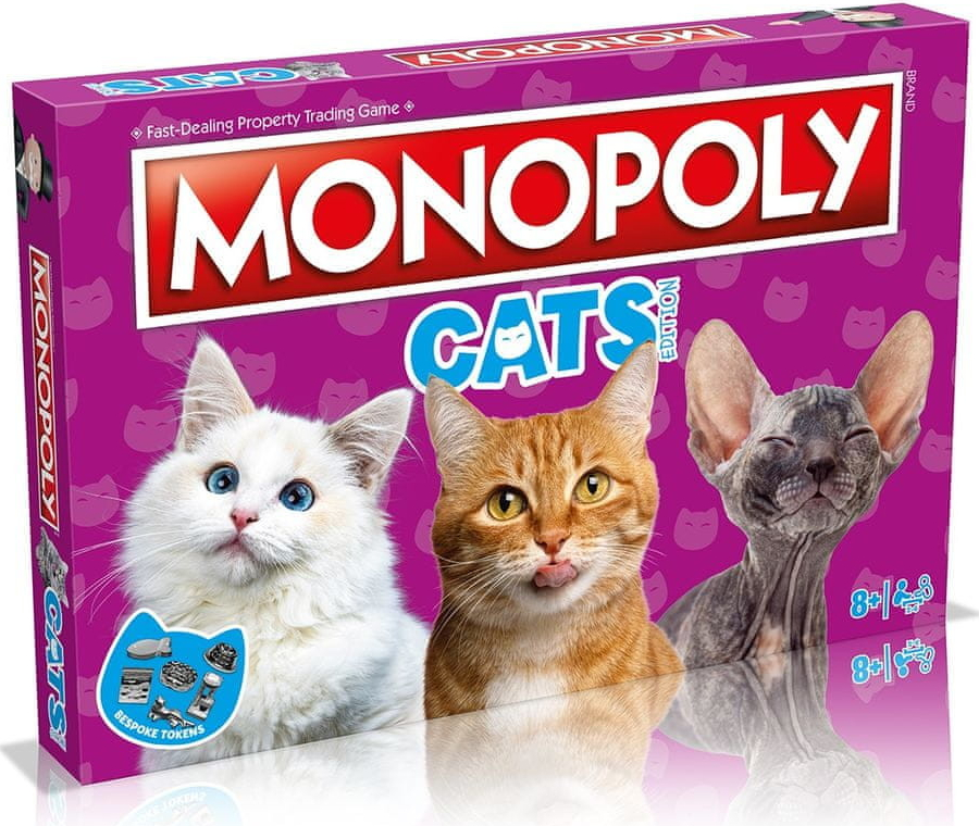 Winning Moves Monopoly Cats EN
