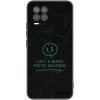 Picasee silikónový čierny obal pre Realme 8 Pro - LEFT A MARK Picasee silikónový čierny obal pre Realme 8 Pro - LEFT A MARK