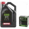 Olej Motul 5100 15W50 4L + Olejový filter Hiflo HF164 BMW R 1200 Gs RT K1600 Olej Motul 5100 15W50 4L + Olejový filter Hiflo HF164 BMW R 1200 Gs RT K1600